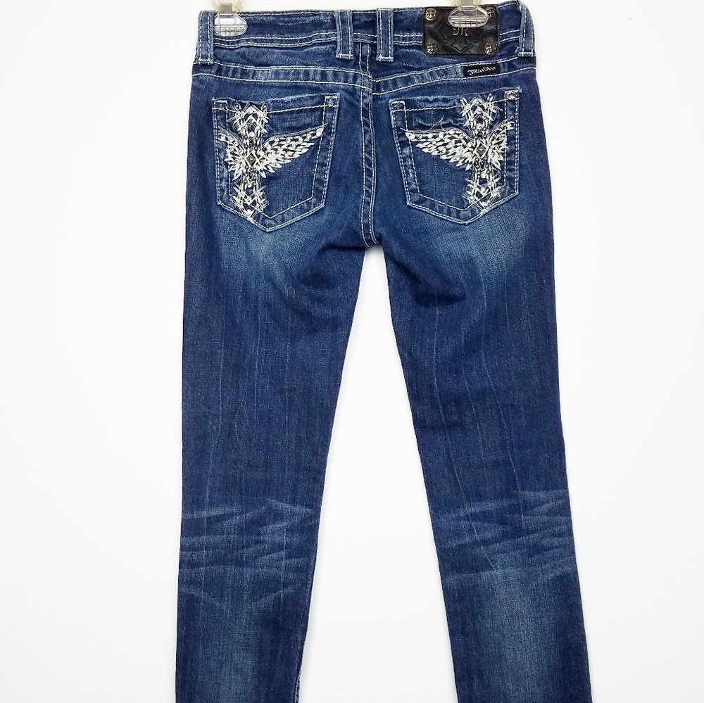 Missme skinny Jean's chrust wings pocket size  26